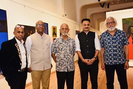 COMPANION Solo Show Of Paintings By Artist Prof. Sunil Tambe In Jehangir Art Gallery