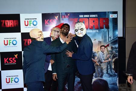 Ensemble Cast, Music Makers Drive The Chaos At Zorr Trailer & Song Launch