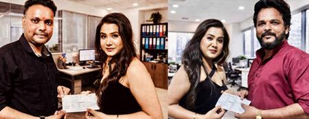 माही खान का जन्मदिन बना यादगार, रुस्तम अली चिश्ती और अविनाश पांडेय ने दिया दो फ़िल्म उपहार