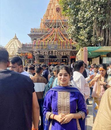 केहना सिंह के जन्मदिन पर लगा बधाईयों का ताँता, महाकाल का मिला आशीर्वाद