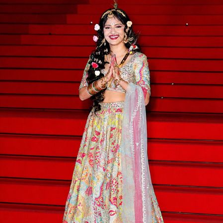 Actress Sanya Thakur Turns Radha Rani At Cannes Red Carpet 2026, Represents Sanatan Culture Globally
