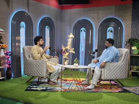‘ज्योतिष मार्गदर्शन है, अंधविश्वास नहीं’ Bharat Podcastके स्टूडियो में गरजे -राहुल शास्त्री